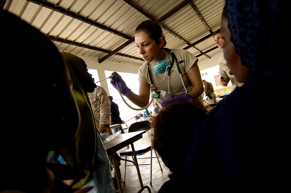 Medical Help for Goubetto Village