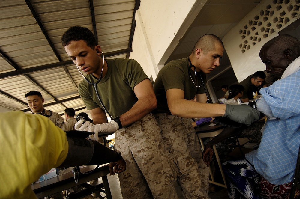 Medical Help for Goubetto Village