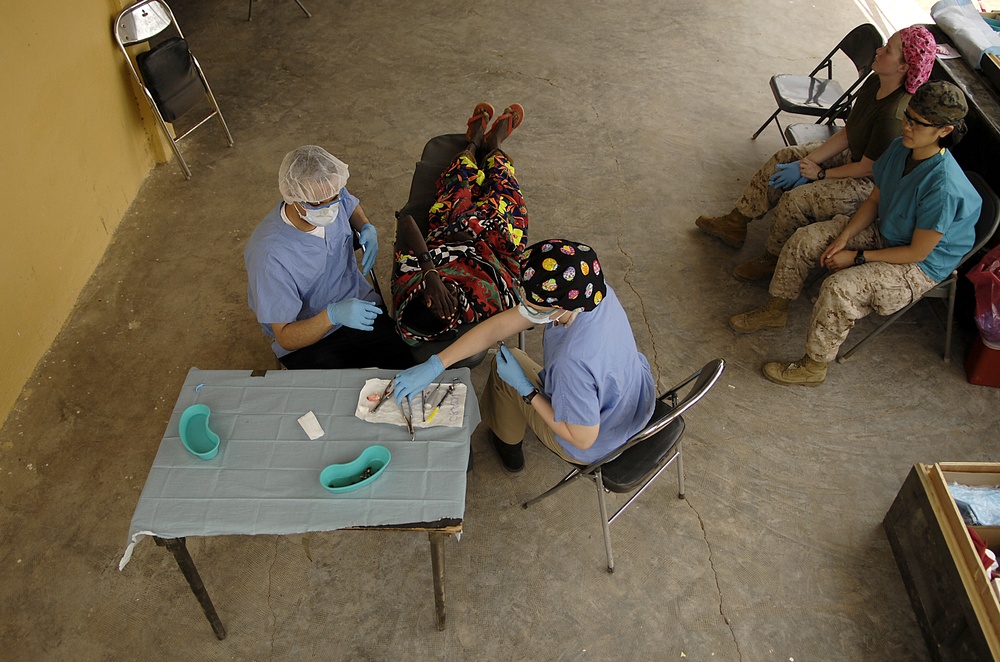 Medical Help for Goubetto Village