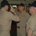 Change of command on USS Nashville