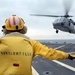 Change of command on USS Nashville