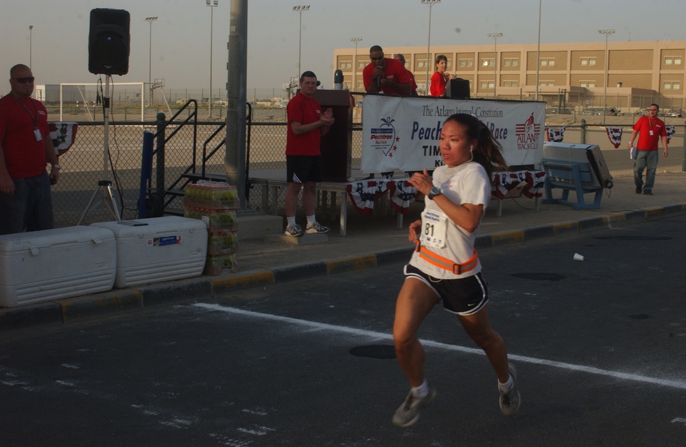 Peachtree 10K Road Race in Kuwait