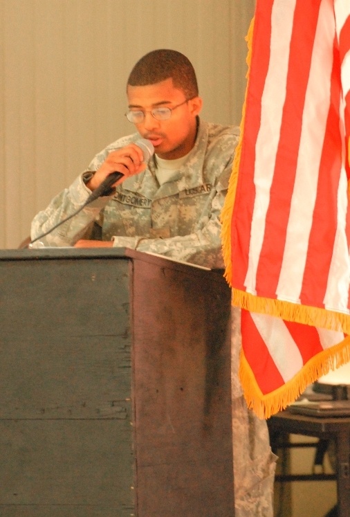 Soldiers honored with ceremony