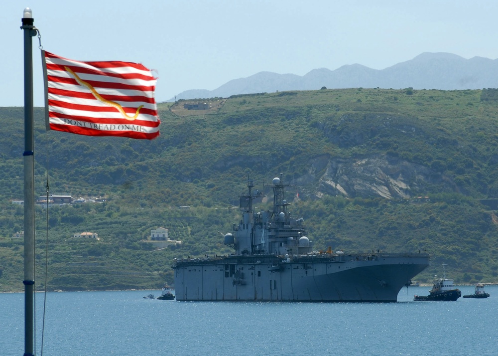 Entering into Souda Bay