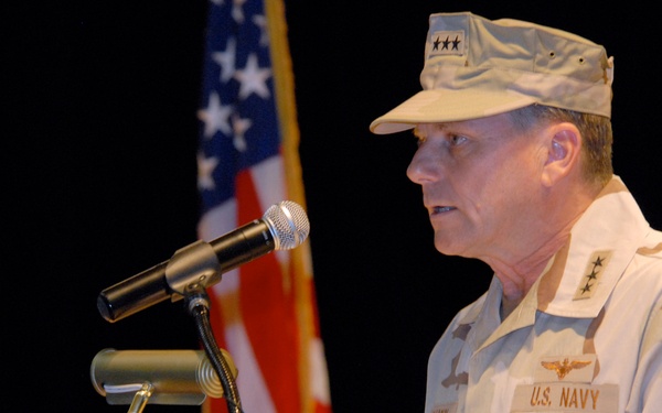 Cosgriff Highlights Regional Cooperation during Change of Command