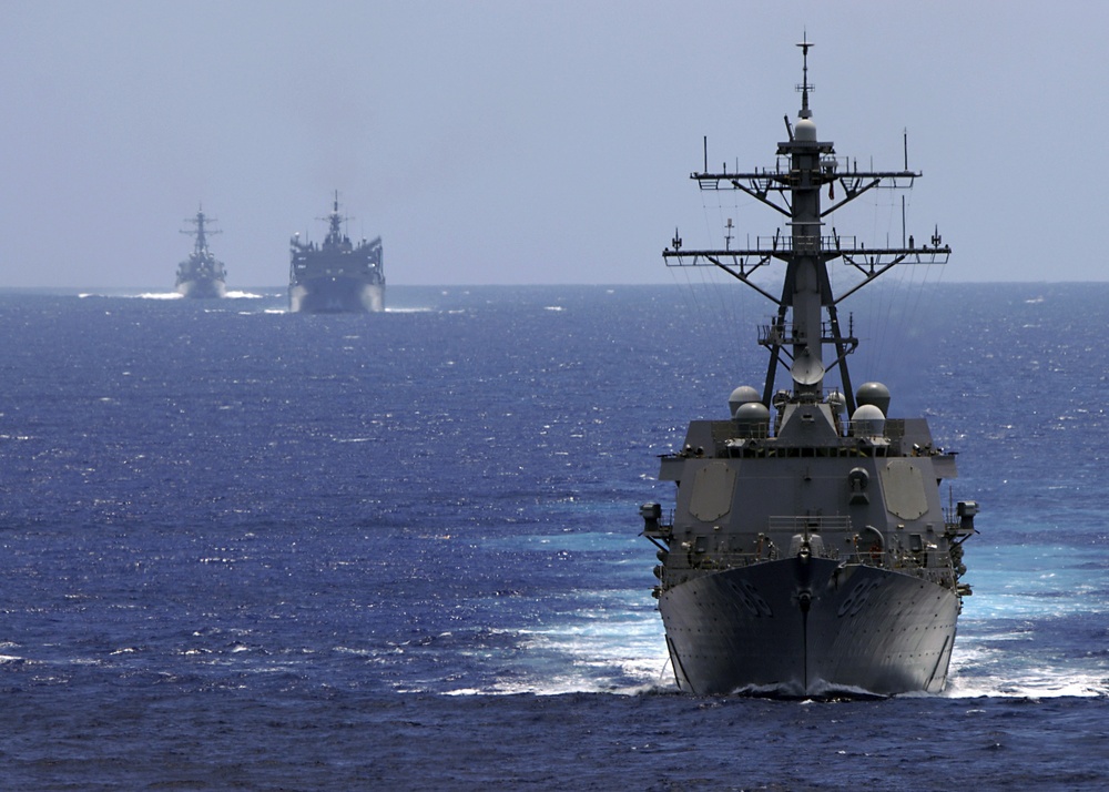 Ships Transits the Philippine Straits