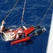 Man overboard drill aboard USS Bulkeley