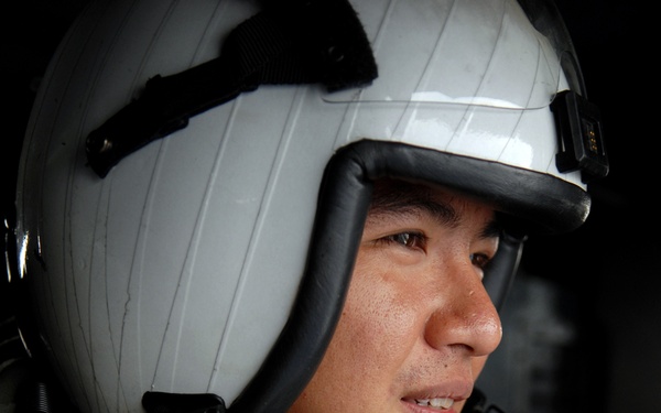 RSS Steadfast and USNS Rainer Refueling at Sea
