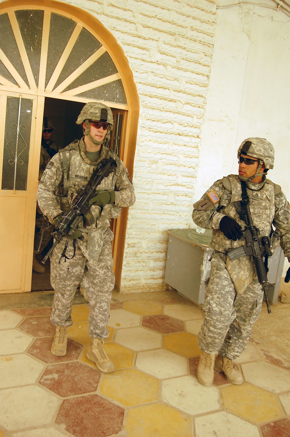 Wolfhounds provide hospital security