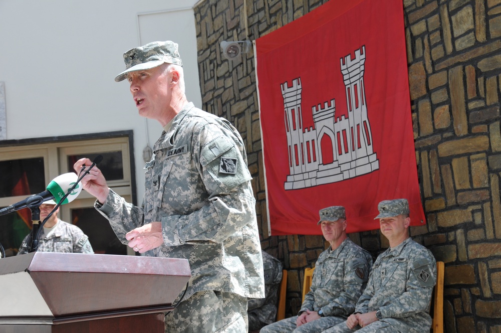 USACE Afghanistan Engineer District receives new commander