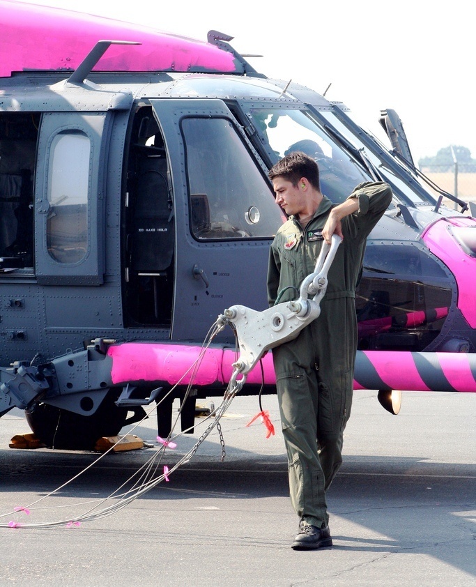 Air Guard Rescue Unit Certifies in Firefighting Technique