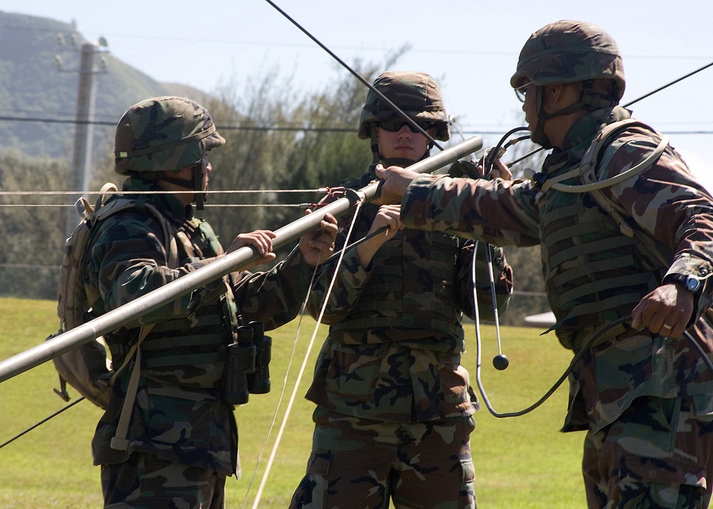 Seabees train in Guam