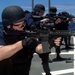 USS Fitzgerald Sailors Conduct Weapons Training