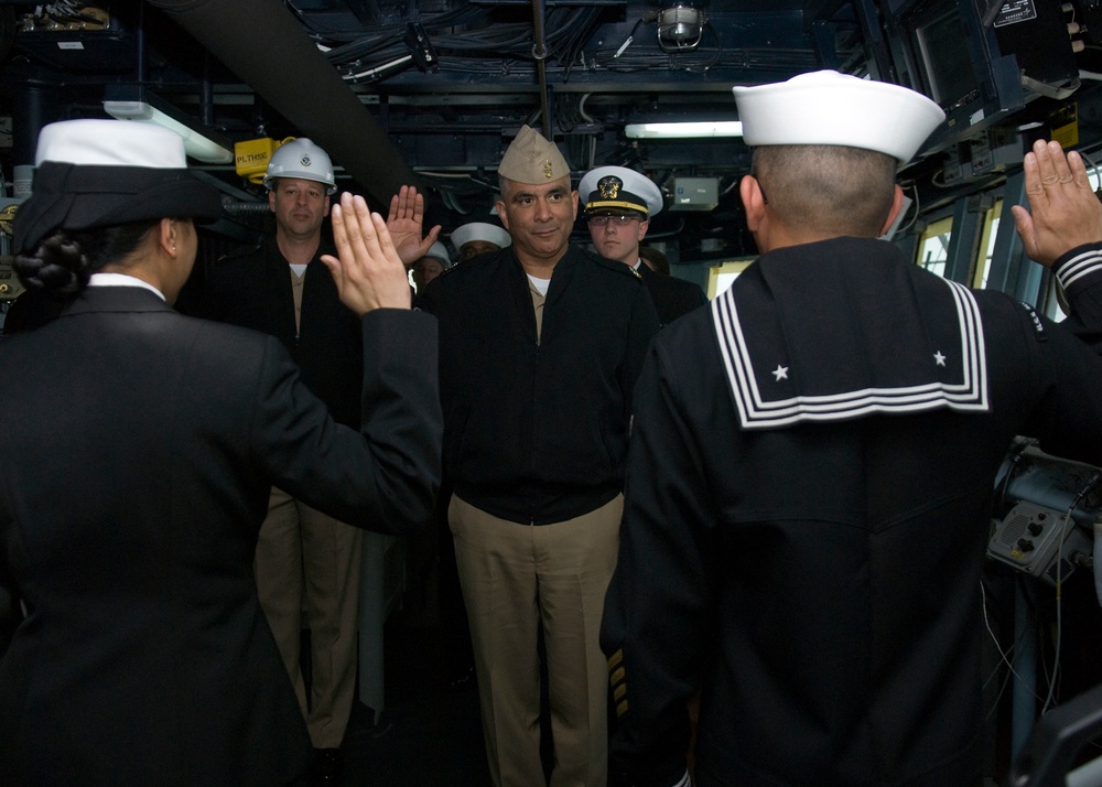 Master Chief Petty Officer of the Navy visit