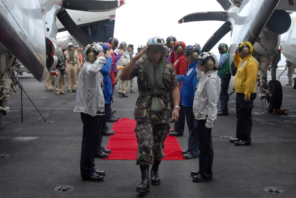 U.S. Navy relief efforts for Typhoon Fengshen