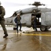 Delivering supplies for relief efforts for Typhoon Fengshen