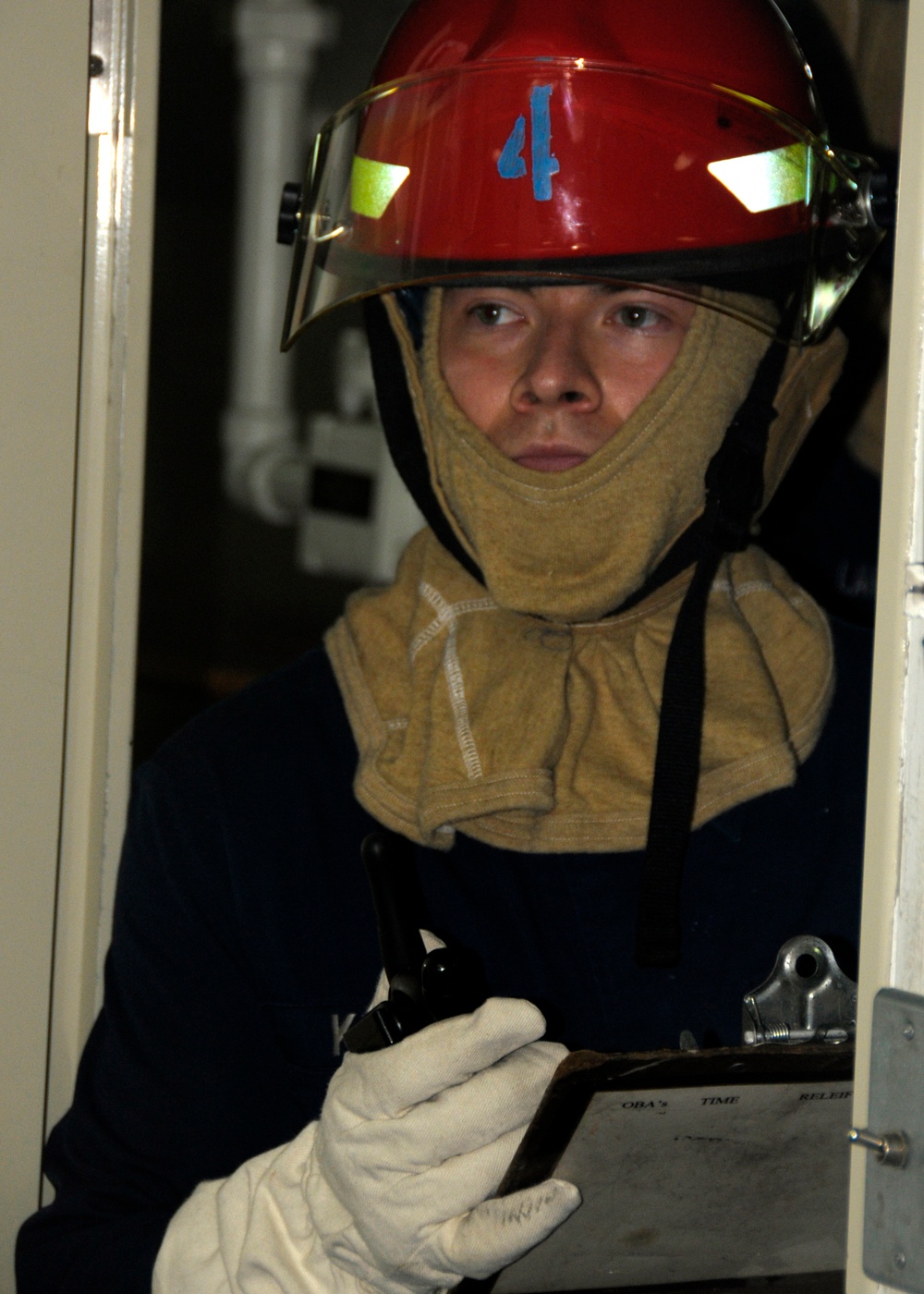 IET drill aboard USS Harpers Ferry