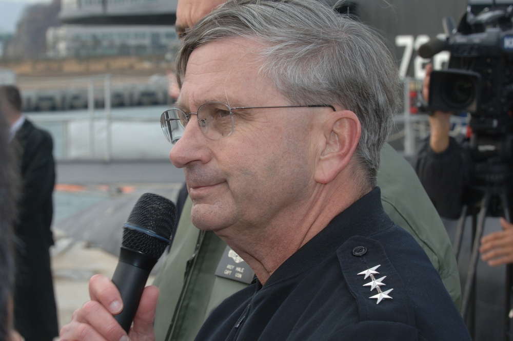 Time with media during Foal Eagle 2008