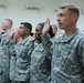 Welcoming new leaders-1st Sustainment brigade inducts newly promoted NCO's