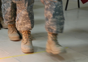 Welcoming new leaders-1st Sustainment brigade inducts newly promoted NCO's