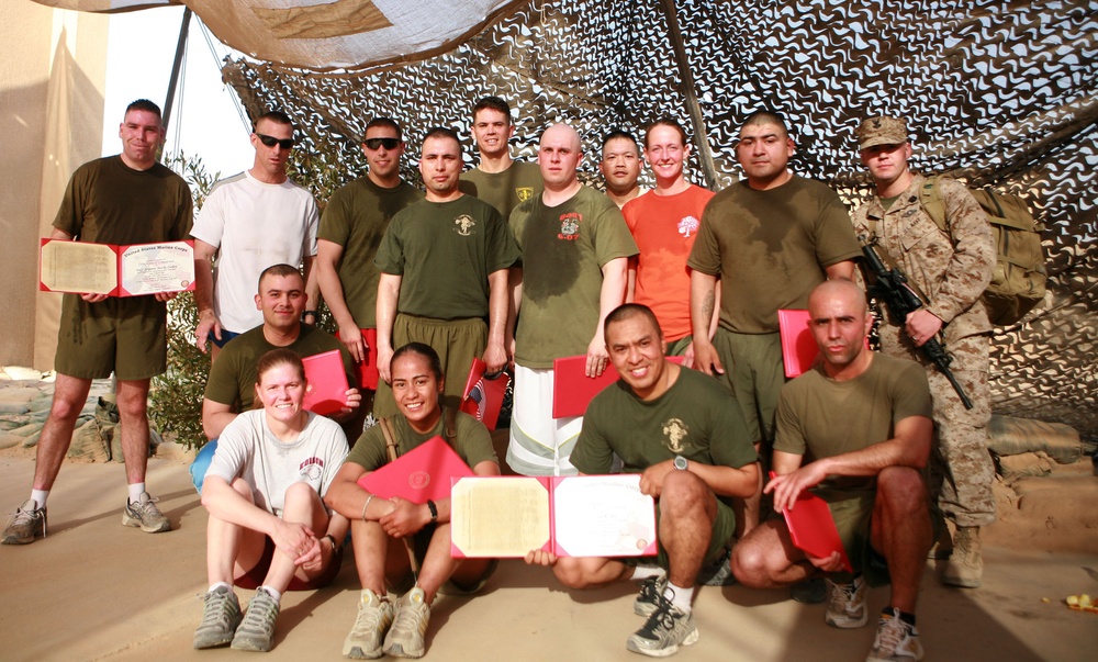 CLB-1 H&amp;amp;S Marines observe Independence Day with 5 mile run