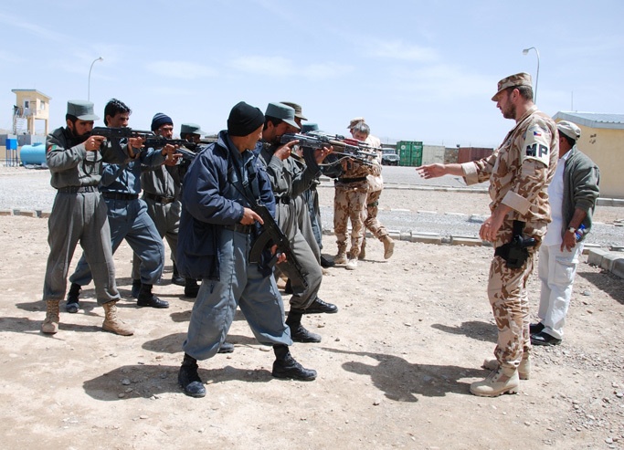 Czech soldiers train 36 ANP cadets