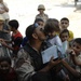 Iraqi Soldiers Hand Out Halal Meals