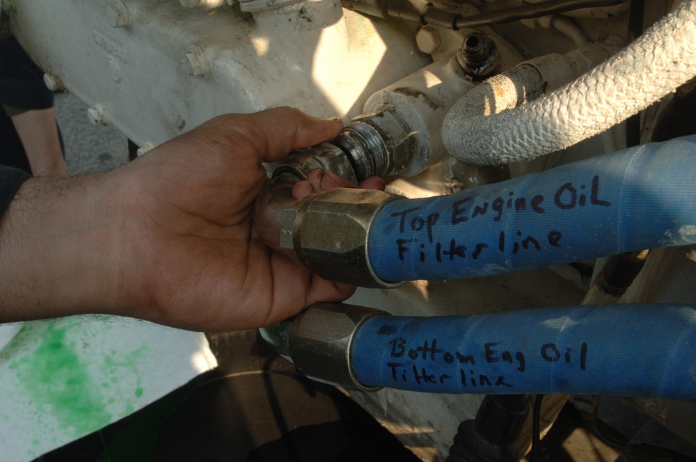 Maintenance work for Foal Eagle 2008