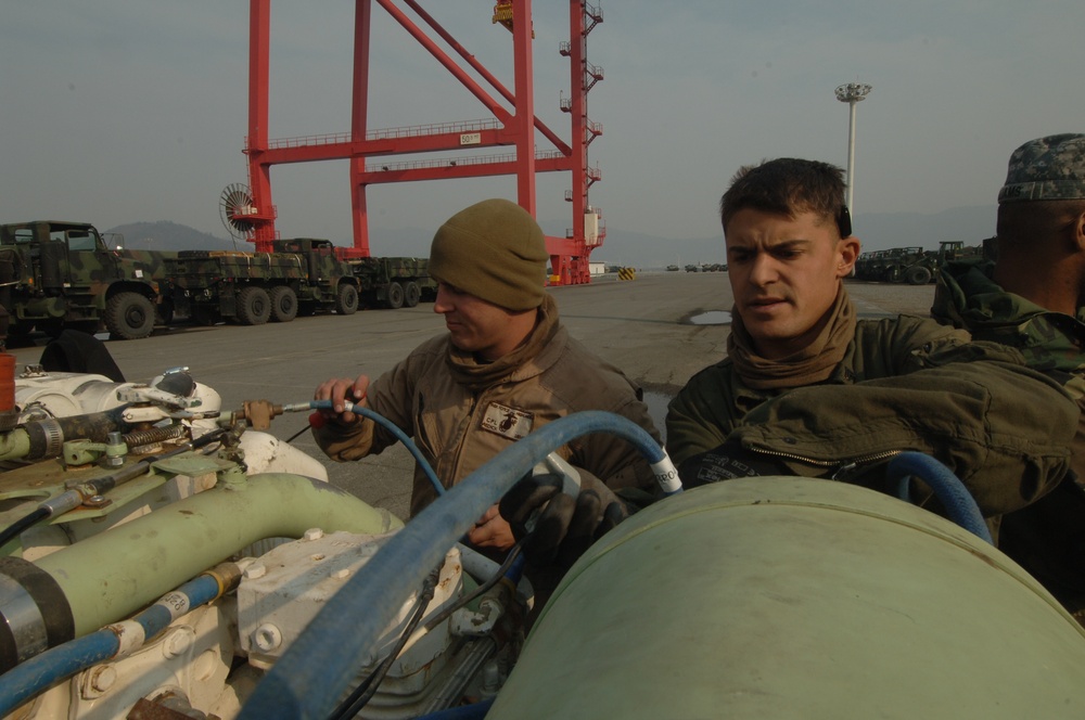 Maintenance work for Foal Eagle 2008