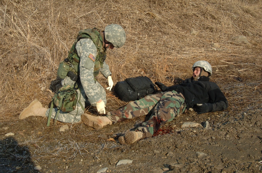 Joint Casualty Evacuation Exercise during Foal Eagle 2008