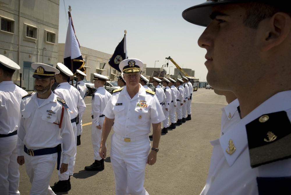 CNO visits Haifa Naval Base