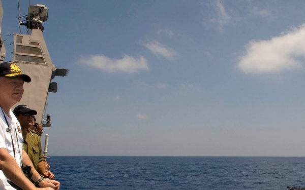 CNO visits Haifa Naval Base