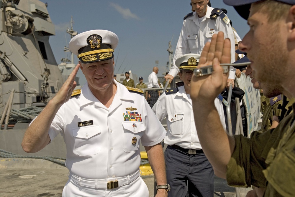 CNO visits Haifa Naval Base