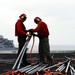 Ammunition delivery for USS Stennis