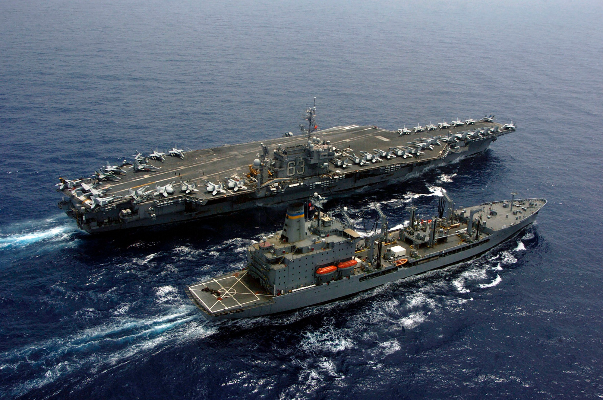 DVIDS - Images - Refueling time for USS Kitty Hawk [Image 4 of 4]