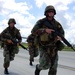 Clearing the airfield at Camp Shelby