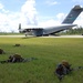 Clearing the airfield at Camp Shelby