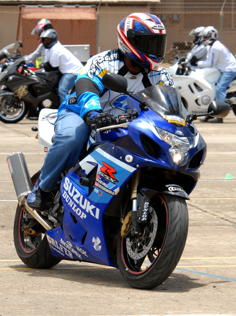 Military Sport Bike Rider Course