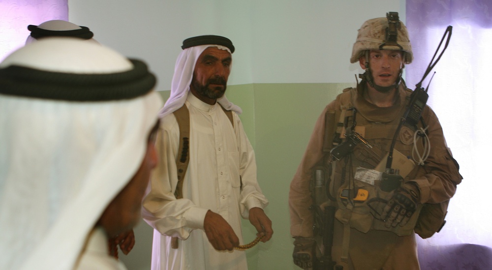 Clinics, schools and communication help rural Iraqis reconstruct