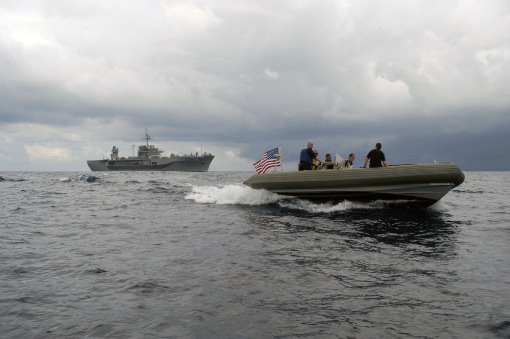 Conducting small boat operations