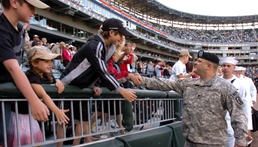 Soldiers, Sailors, Airmen, Marines celebrate Independence Day with Chicago White Sox