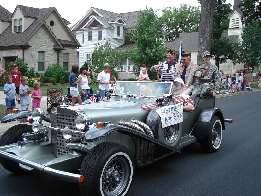 Hinsdale, IL 4th of July parade