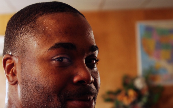 Soldier from a big family lends a big heart