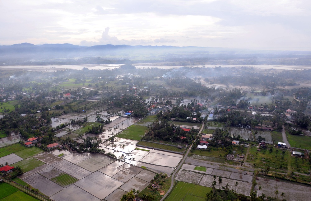 Disaster relief in the wake of Typhoon Fengshen