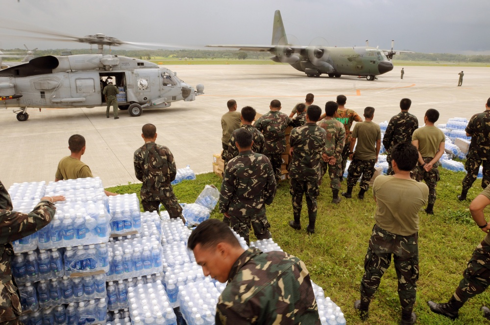 Disaster relief in the wake of Typhoon Fengshen