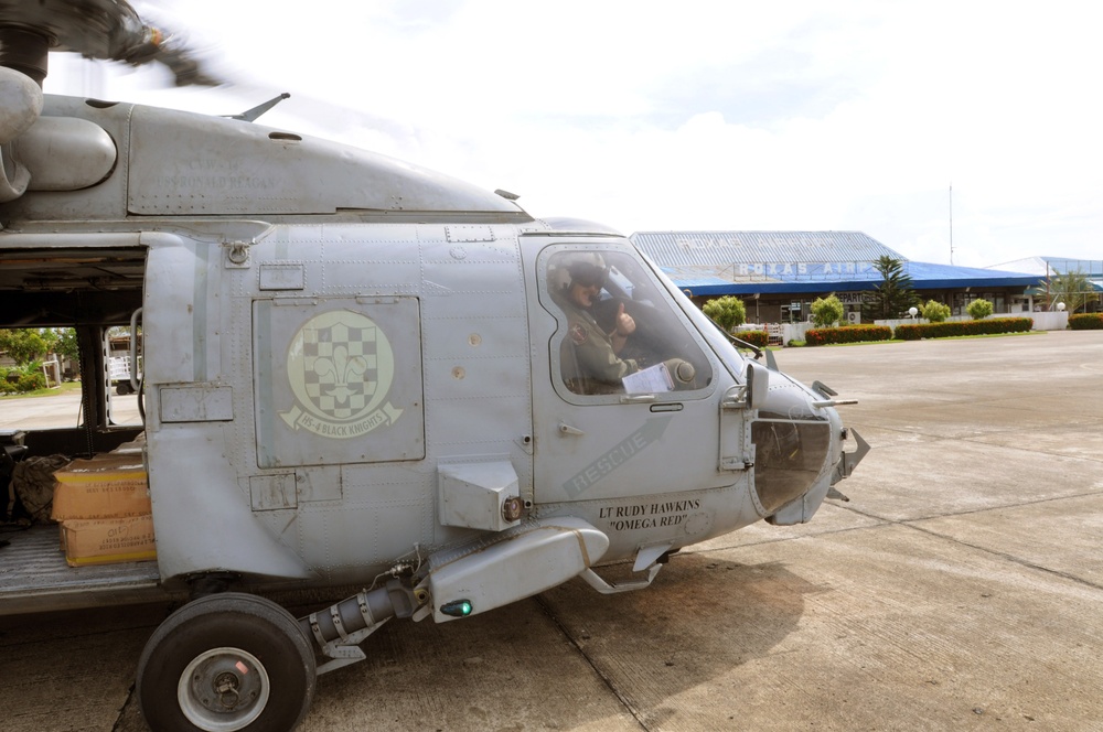 Disaster relief in the wake of Typhoon Fengshen