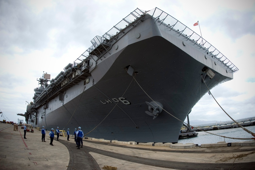 Arriving in style for RIMPAC