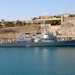USS Cole taking in the views of Malta