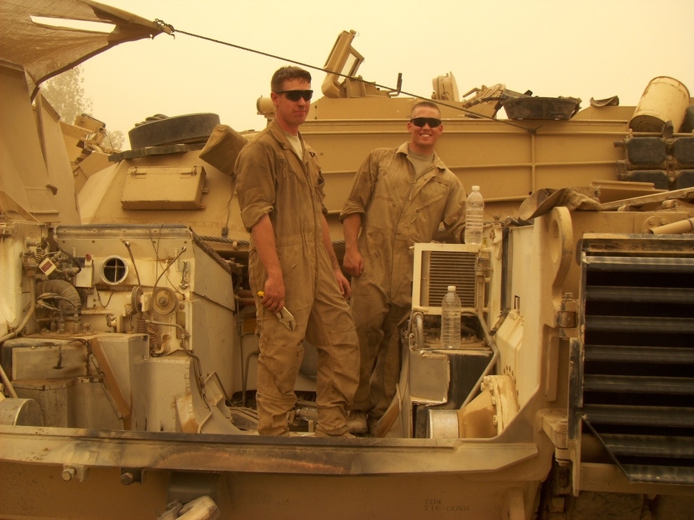 Mechanics keep fleet of vehicles running