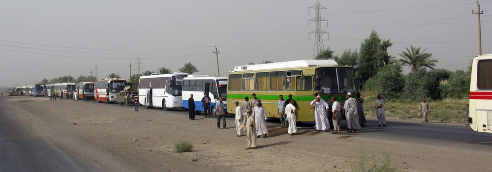 Shi'a pilgrims make safe journey from Najaf to Samarra and back
